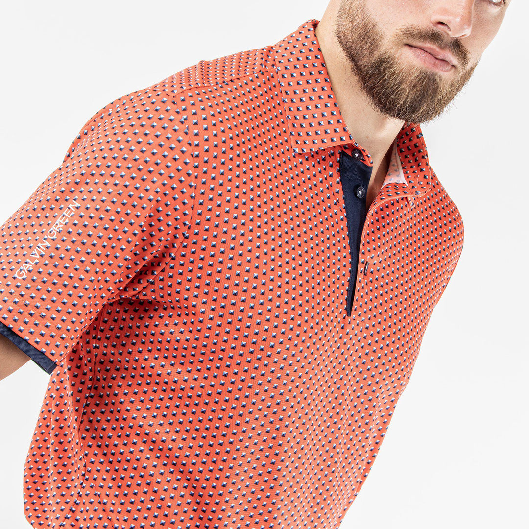 Mark is a Breathable short sleeve shirt for Men in the color Multicolour(4)