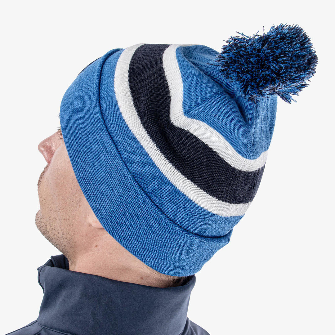 Leighton is a Insulating golf hat in the color Blue/Navy/White(3)