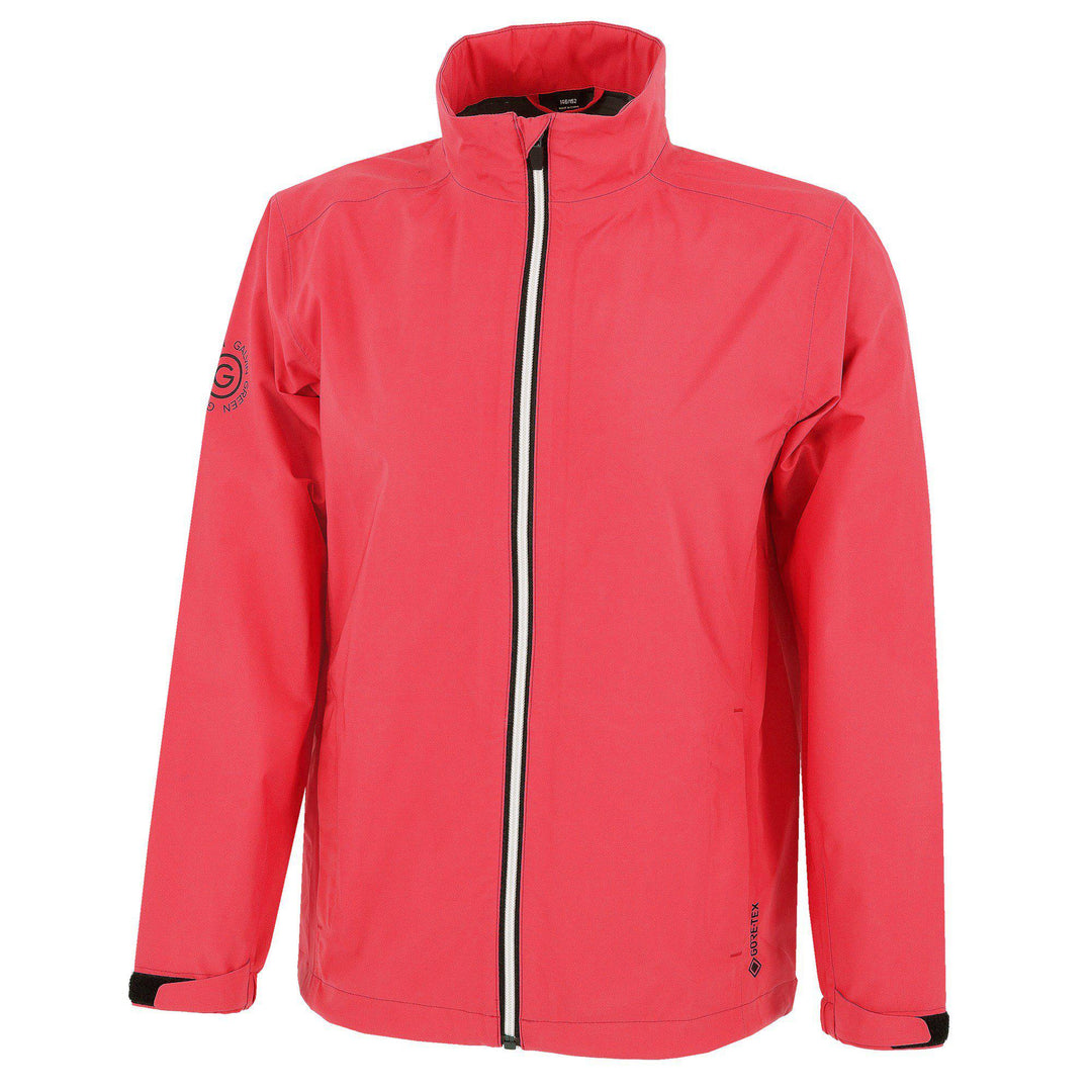 River is a Waterproof jacket for Juniors in the color Red(0)