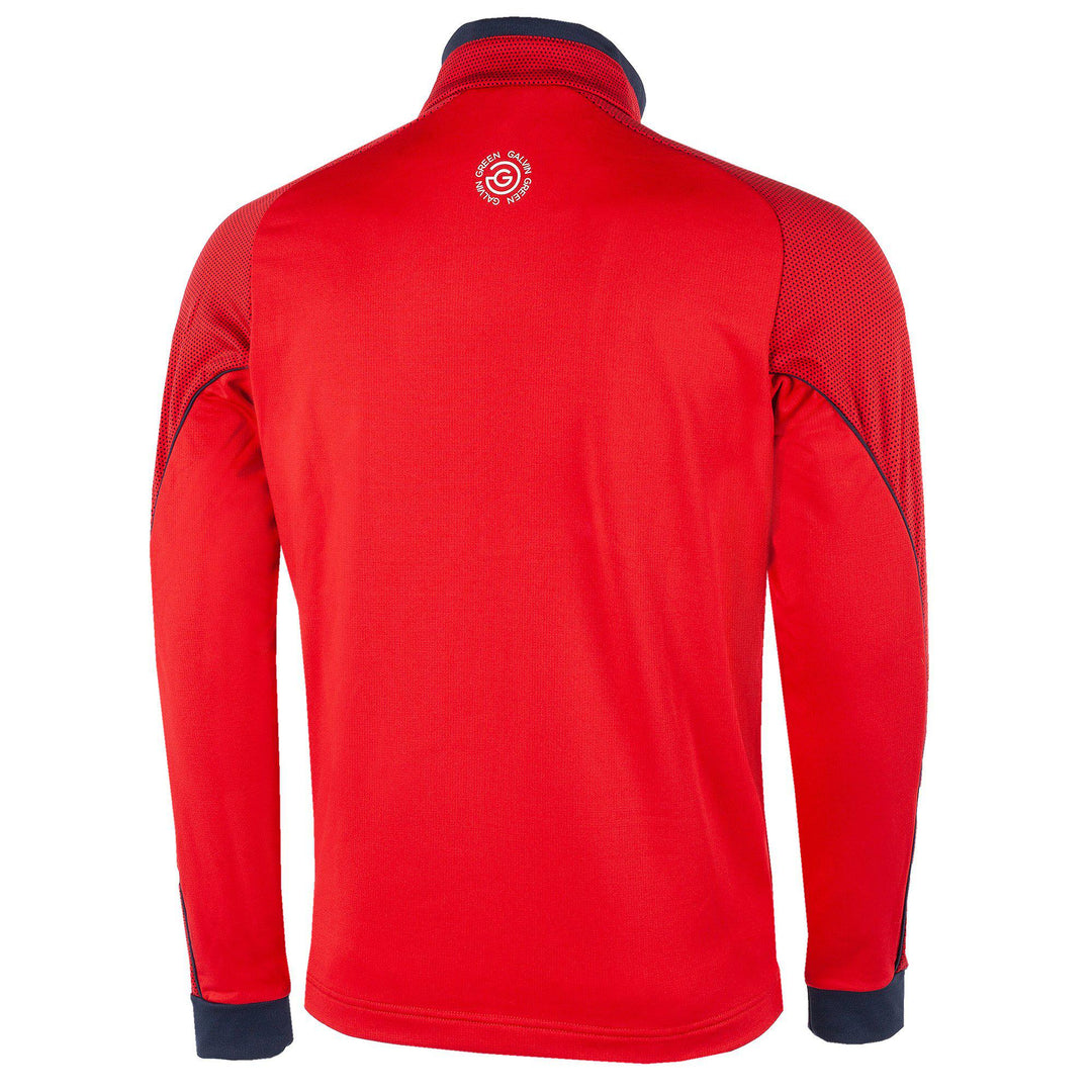 Daxton is a Insulating golf mid layer for Men in the color Imaginary Red(9)