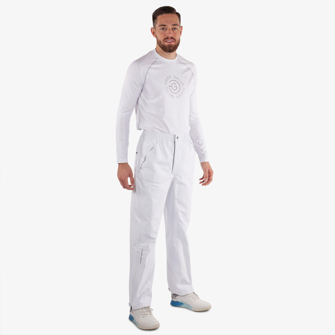 Arthur is a Waterproof pants for Men in the color White(2)