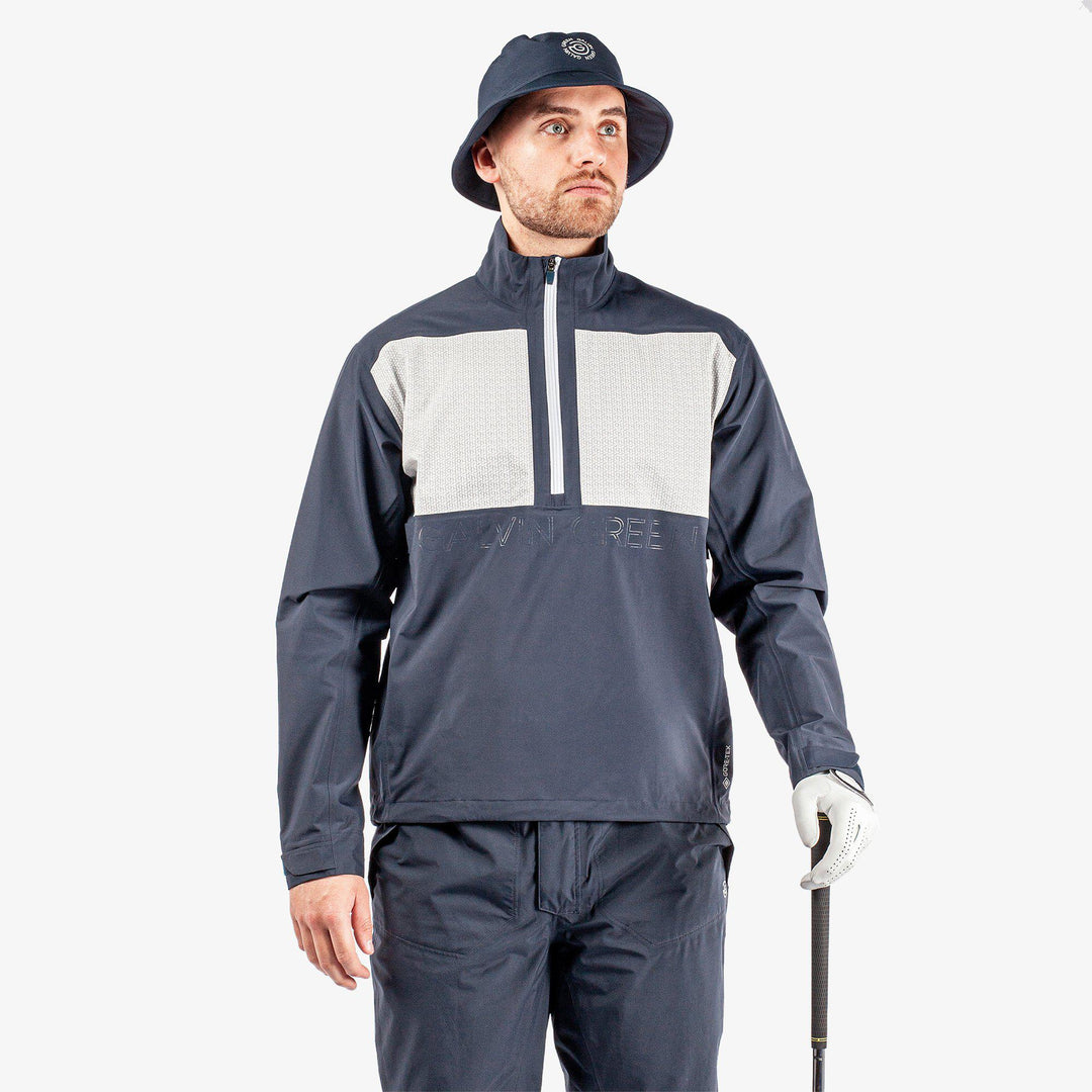 Ashford is a Waterproof jacket for Men in the color Navy/Cool Grey/White(1)