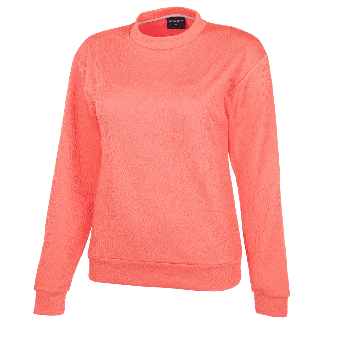 Dalia is a Insulating mid layer for Women in the color Sugar Coral(0)