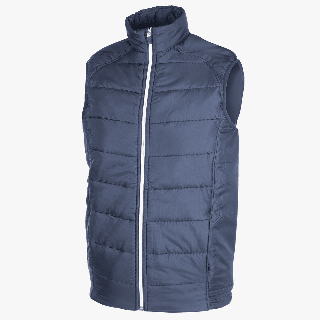 Raymond is a Windproof and water repellent golf vest for Juniors in the color Navy(0)