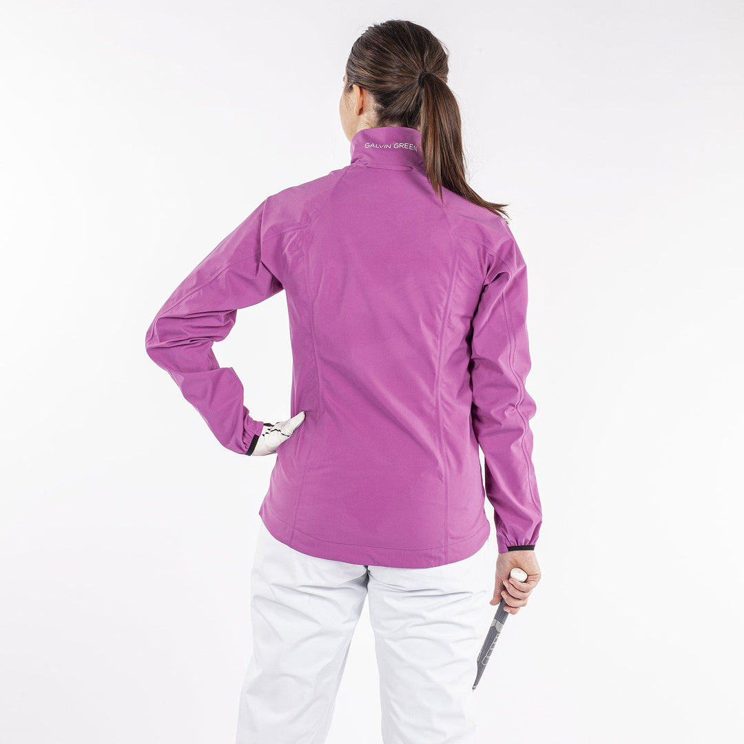 Adele is a Waterproof jacket for Women in the color Amazing Pink(6)