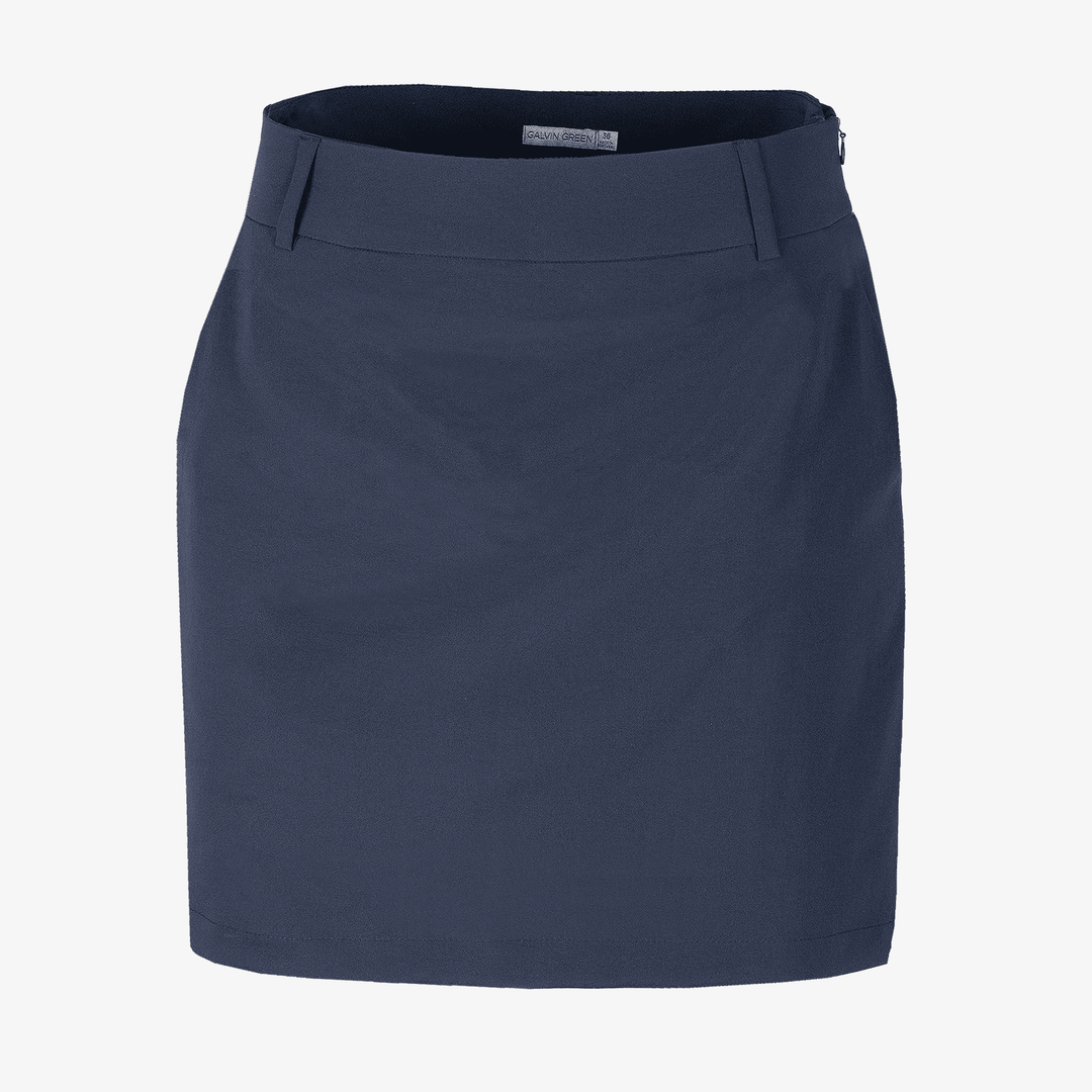 Nessa is a Breathable golf skirt with inner shorts for Women in the color Navy(0)