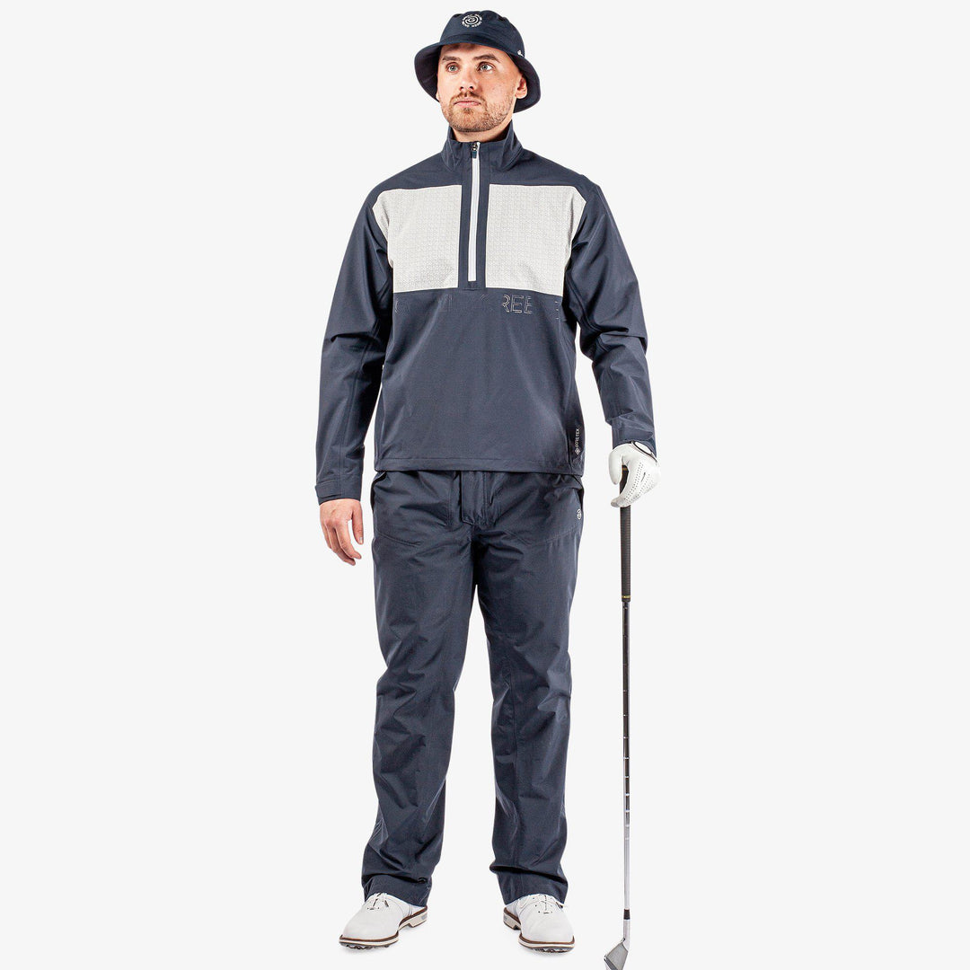 Ashford is a Waterproof jacket for Men in the color Navy/Cool Grey/White(2)