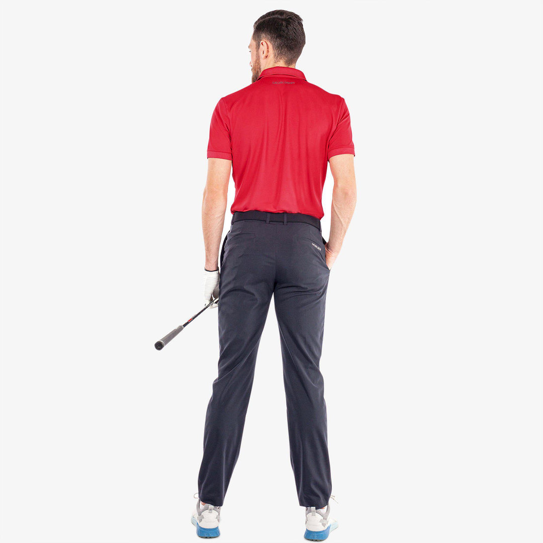 Max Tour is a Breathable short sleeve golf shirt for Men in the color Red(6)