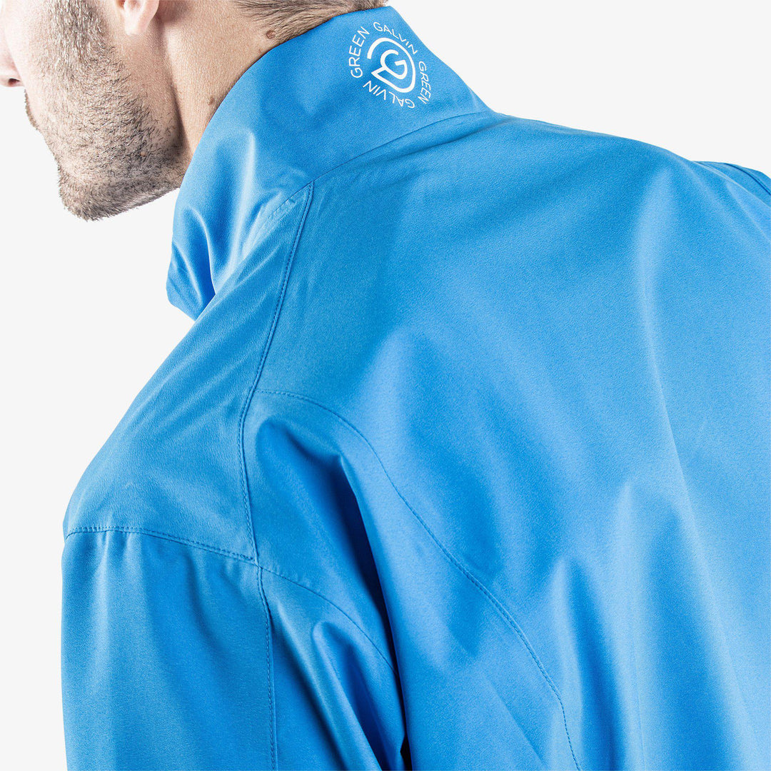 Arvin is a Waterproof jacket for  in the color Blue/White(6)