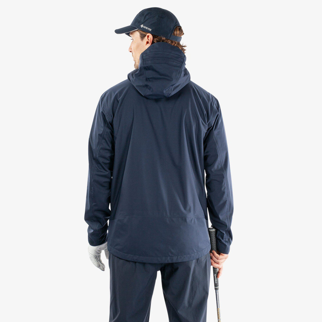 Amos is a Waterproof jacket for  in the color Navy(8)