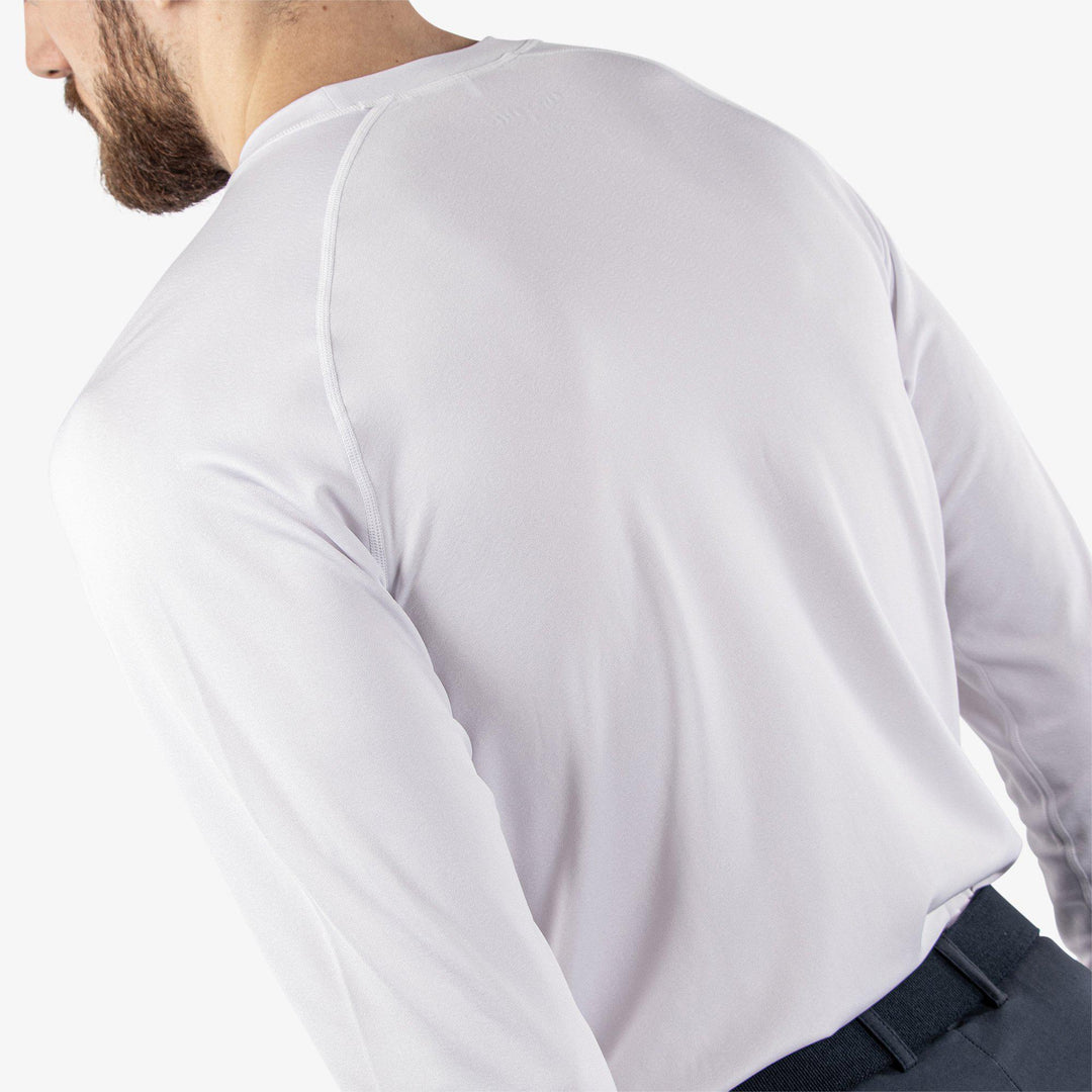 Elmo is a Thermal base layer golf top for Men in the color White(7)