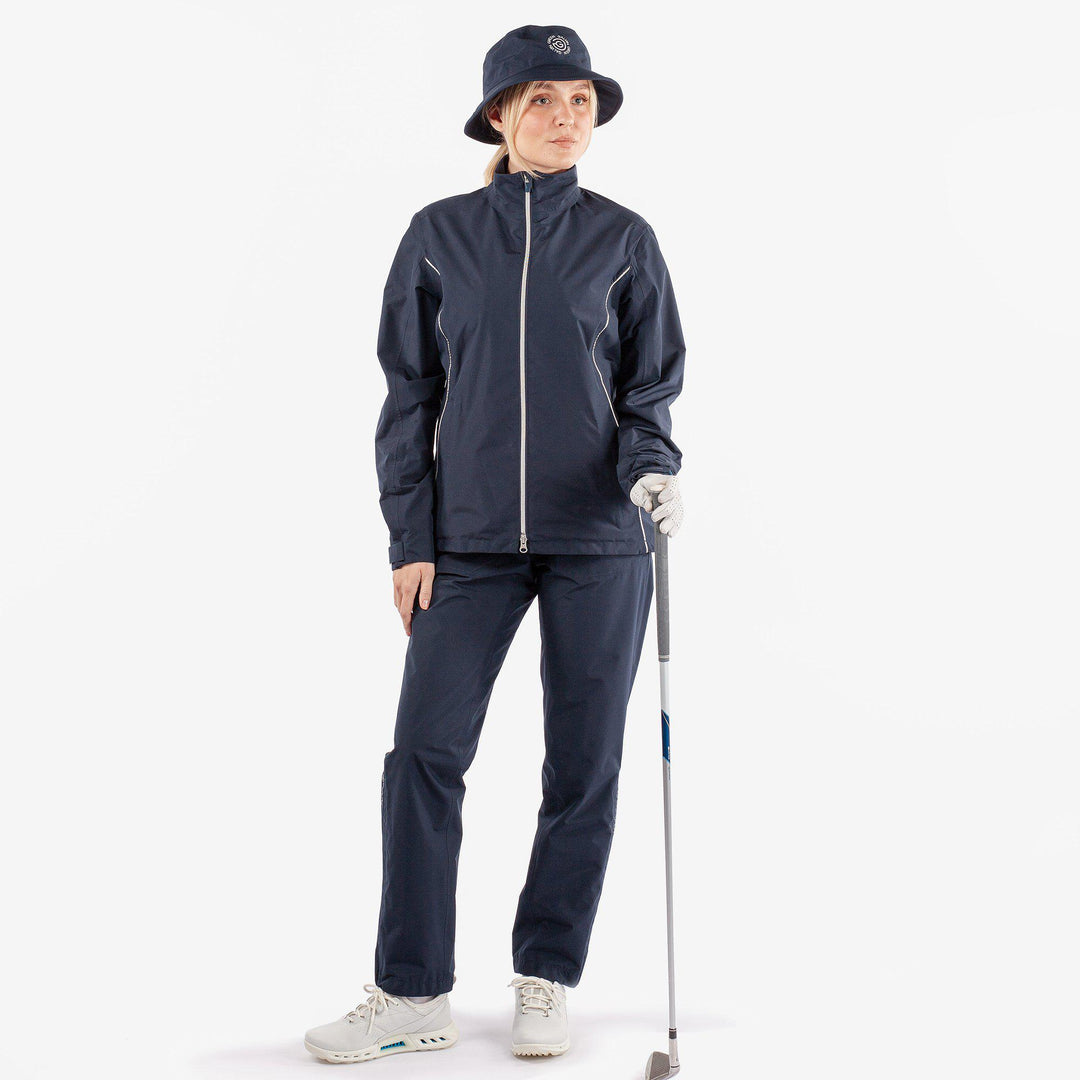 Anya is a Waterproof jacket for Women in the color Navy(2)