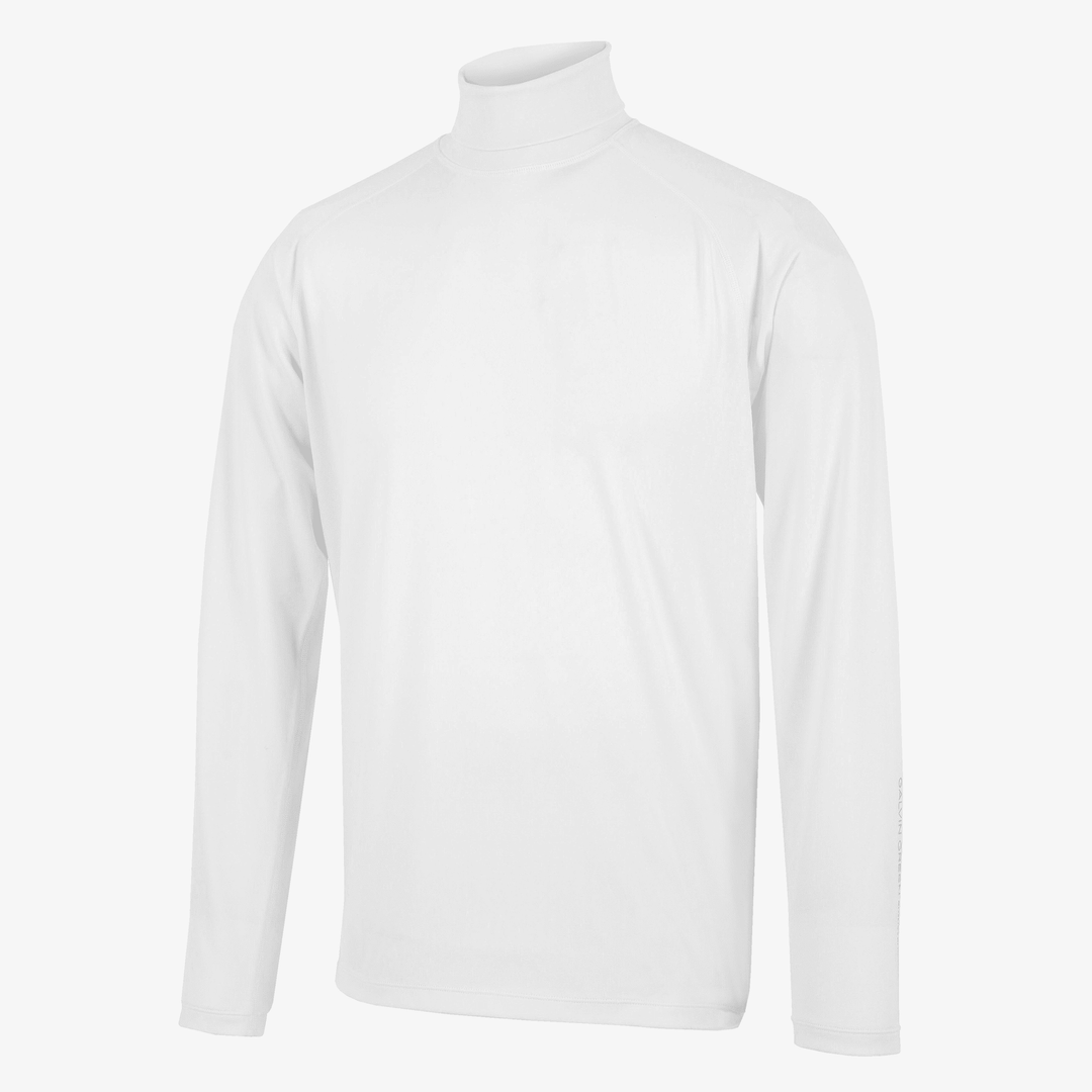 Edwin is a Thermal base layer golf top for Men in the color White(0)