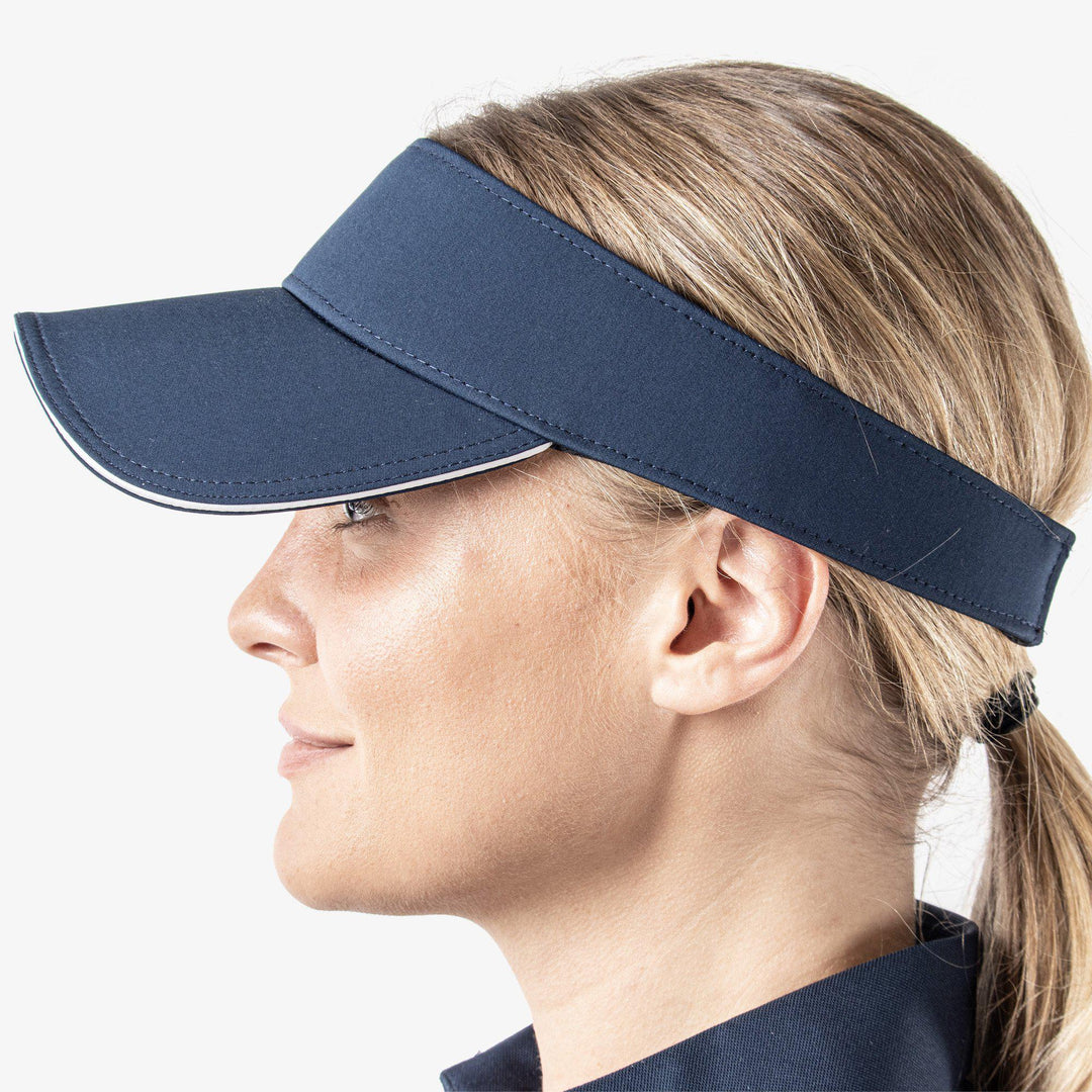 Shade is a Sun visor in the color Navy(3)