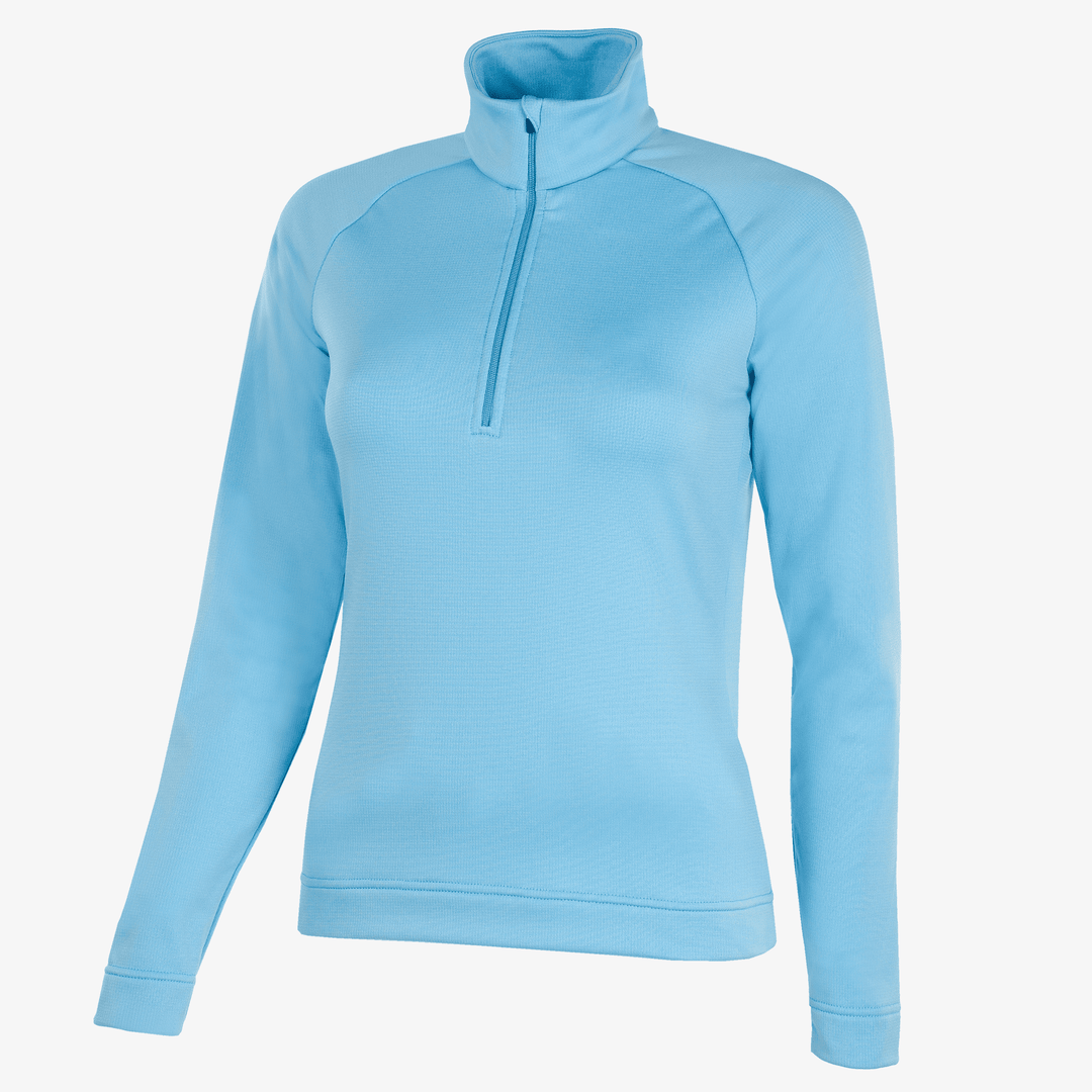 Dolly is a Insulating golf mid layer for Women in the color Alaskan Blue(0)