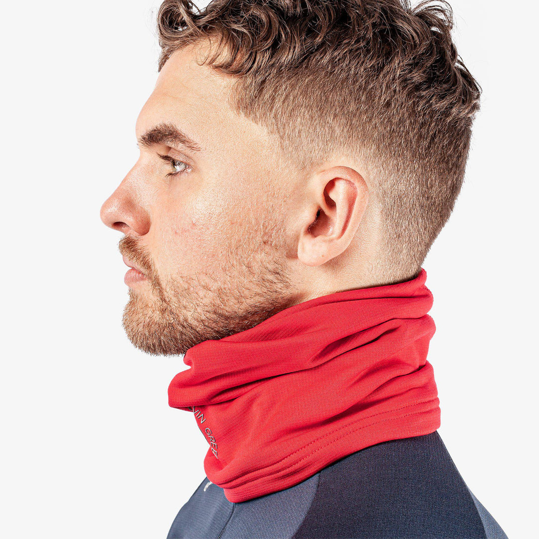 Dex is a Insulating golf neck warmer in the color Red(3)