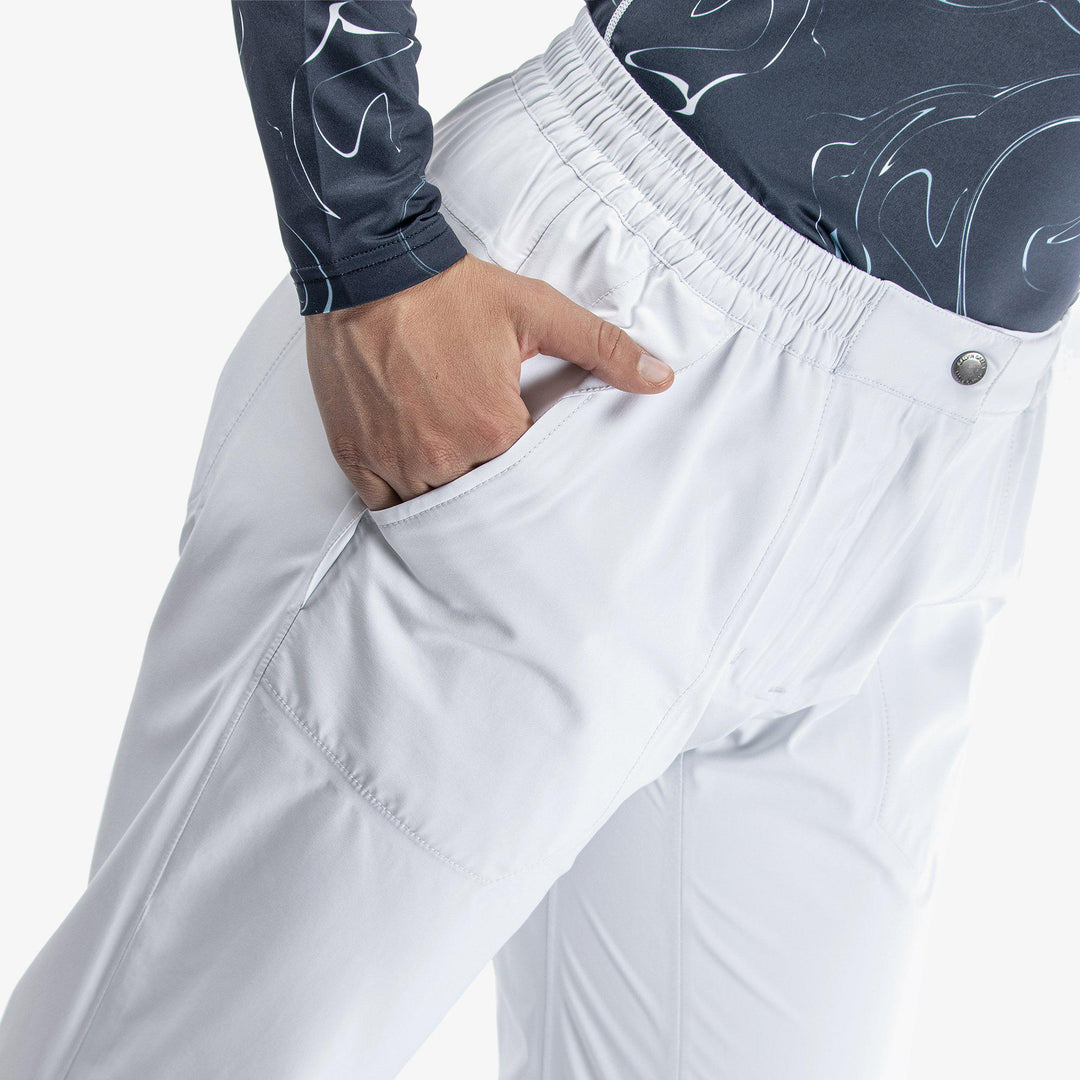 Alina is a Waterproof pants for Women in the color White(3)