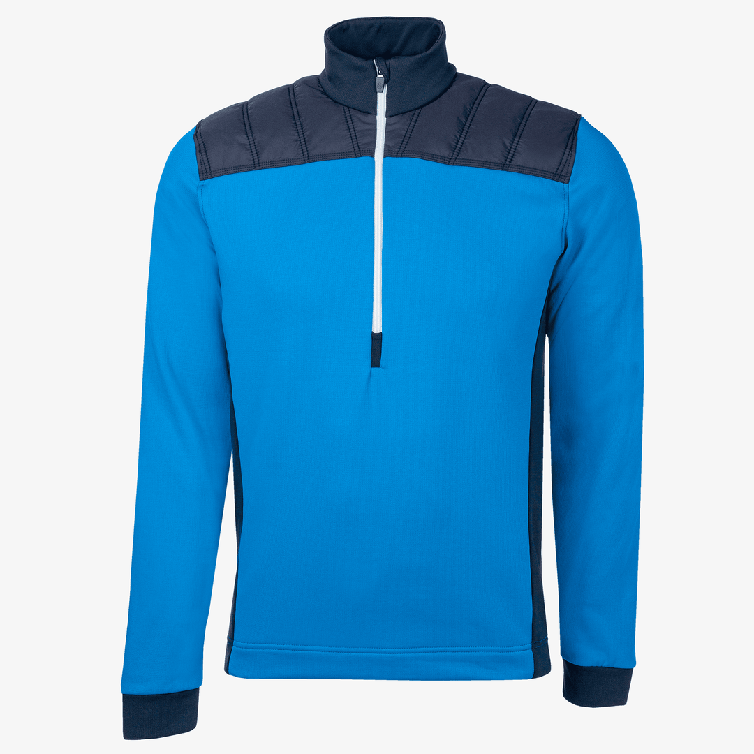 Durante is a Insulating golf mid layer for Men in the color Blue/Navy/White(0)
