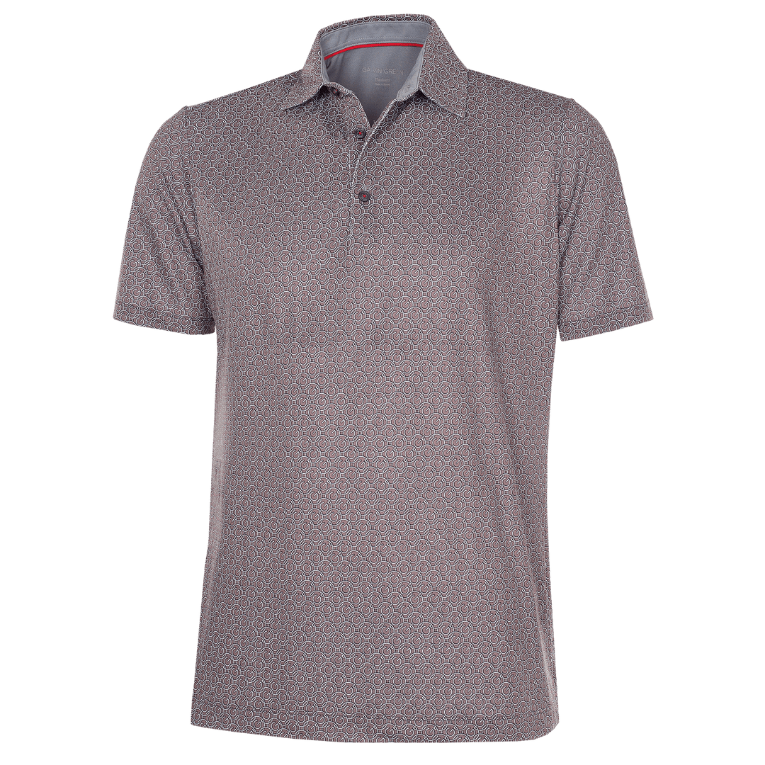 Mauro is a Breathable short sleeve shirt for Men in the color Sharkskin(0)