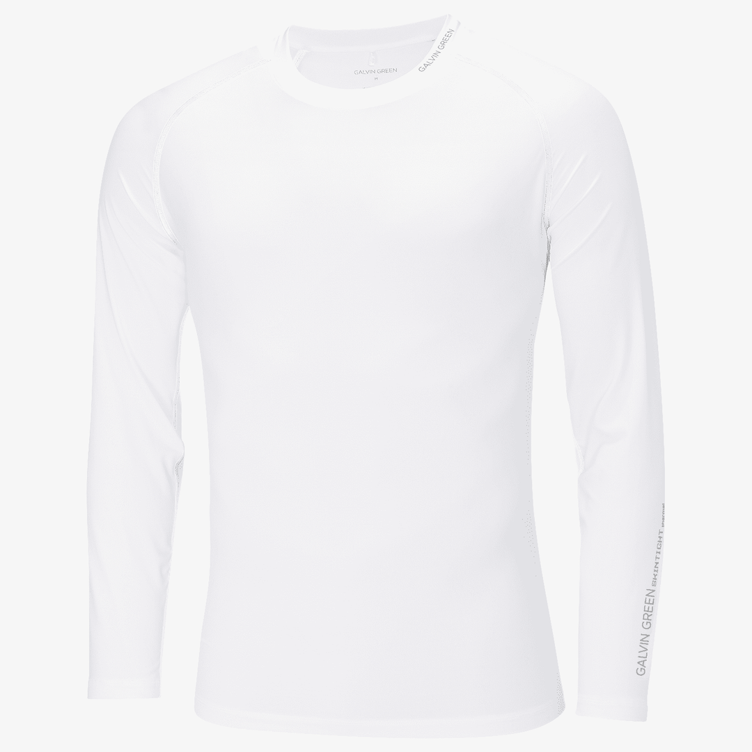 Elmo is a Thermal base layer golf top for Men in the color White(0)