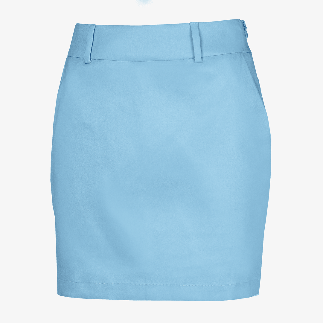 Nessa is a Breathable golf skirt with inner shorts for Women in the color Alaskan Blue(0)
