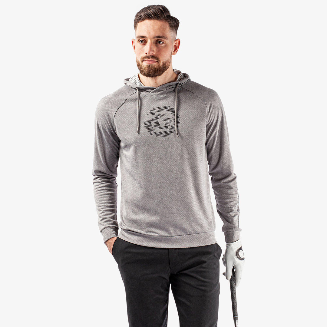 Desmond is a Insulating golf sweatshirt for Men in the color Grey melange(1)