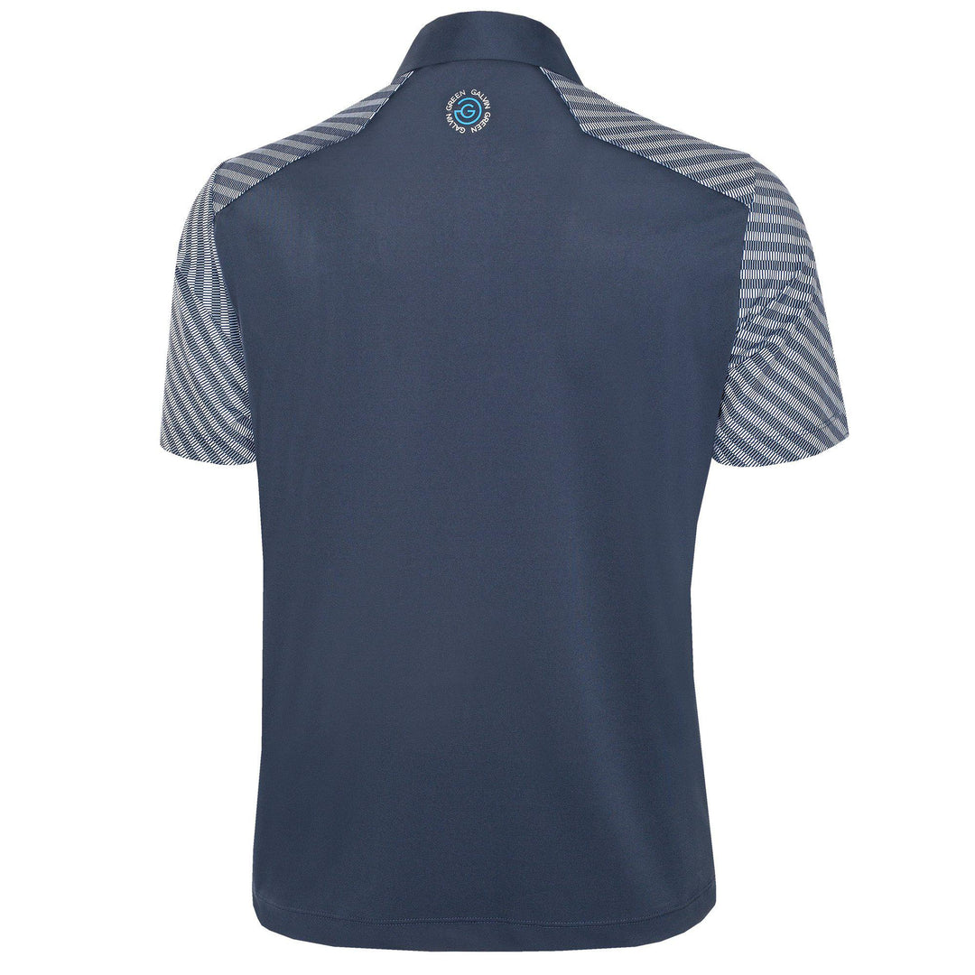 Mathis is a Breathable short sleeve shirt for Men in the color Navy(7)