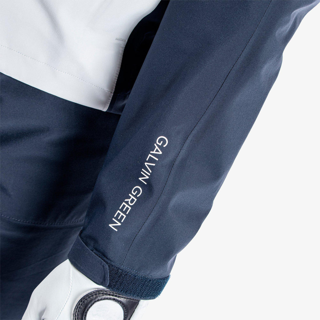 Armstrong is a Waterproof jacket for  in the color Navy/Cool Grey/White(5)