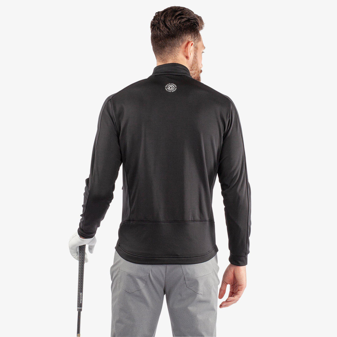 Dawson is a Insulating golf mid layer for Men in the color Black(5)