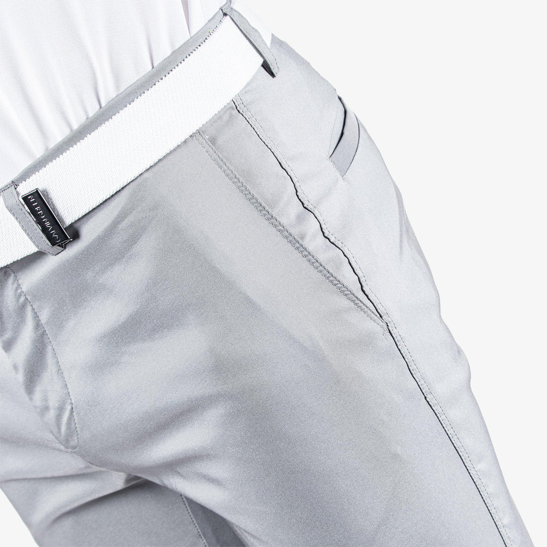 Paul is a Breathable golf shorts for Men in the color Sharkskin(3)