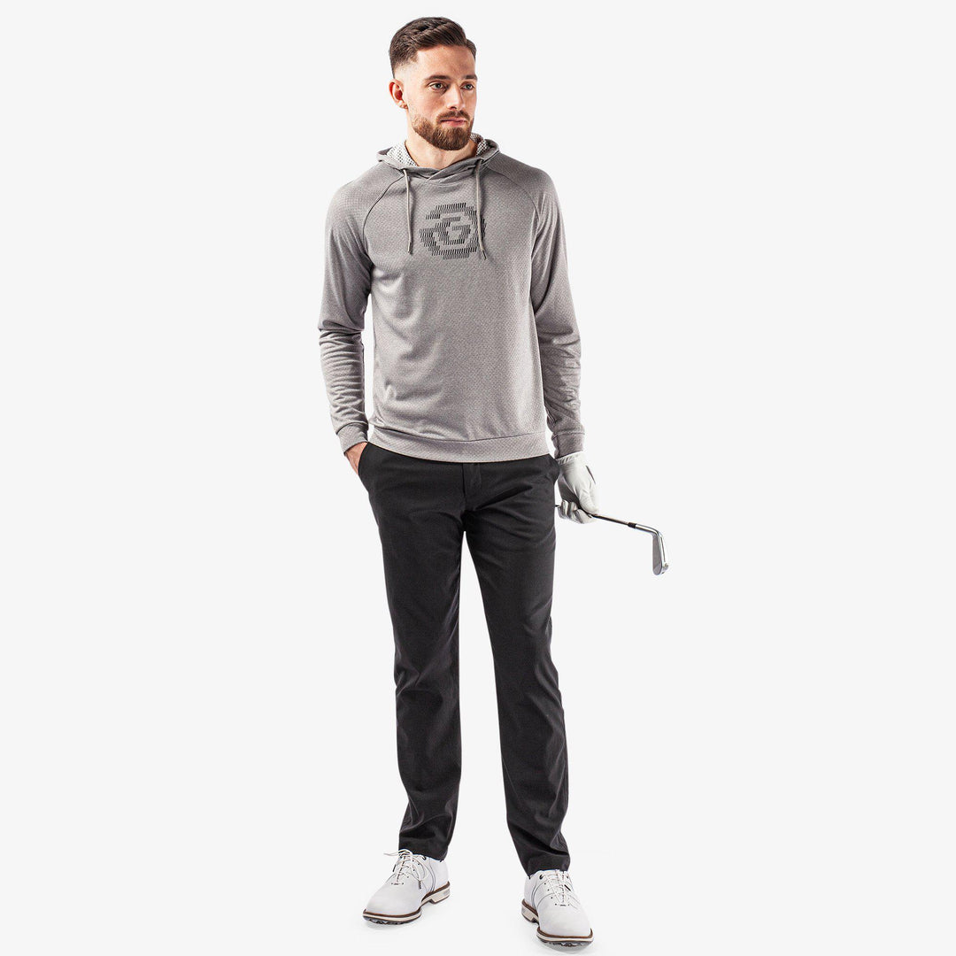 Desmond is a Insulating golf sweatshirt for Men in the color Grey melange(2)