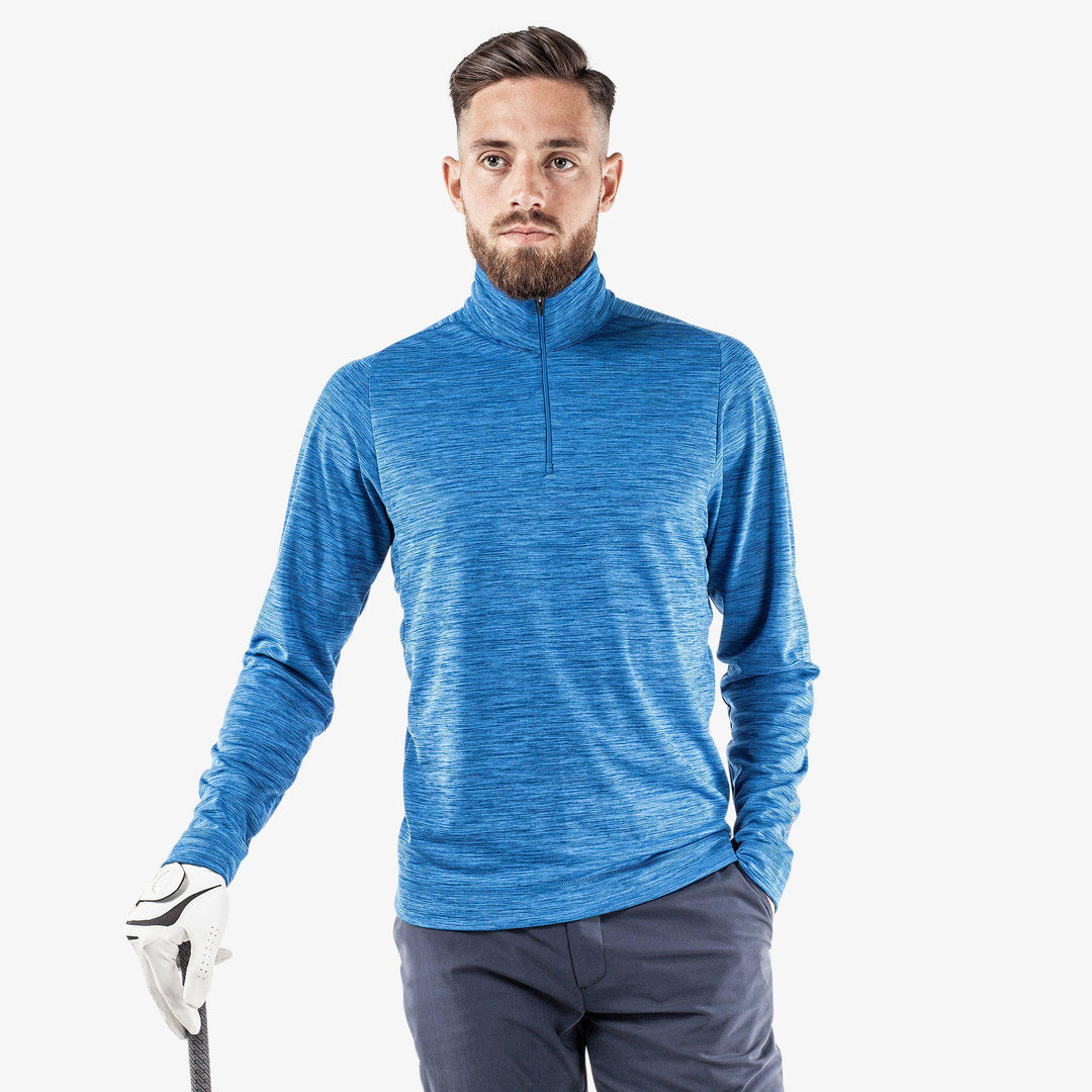 Dixon is a Insulating golf mid layer for Men in the color Blue(1)