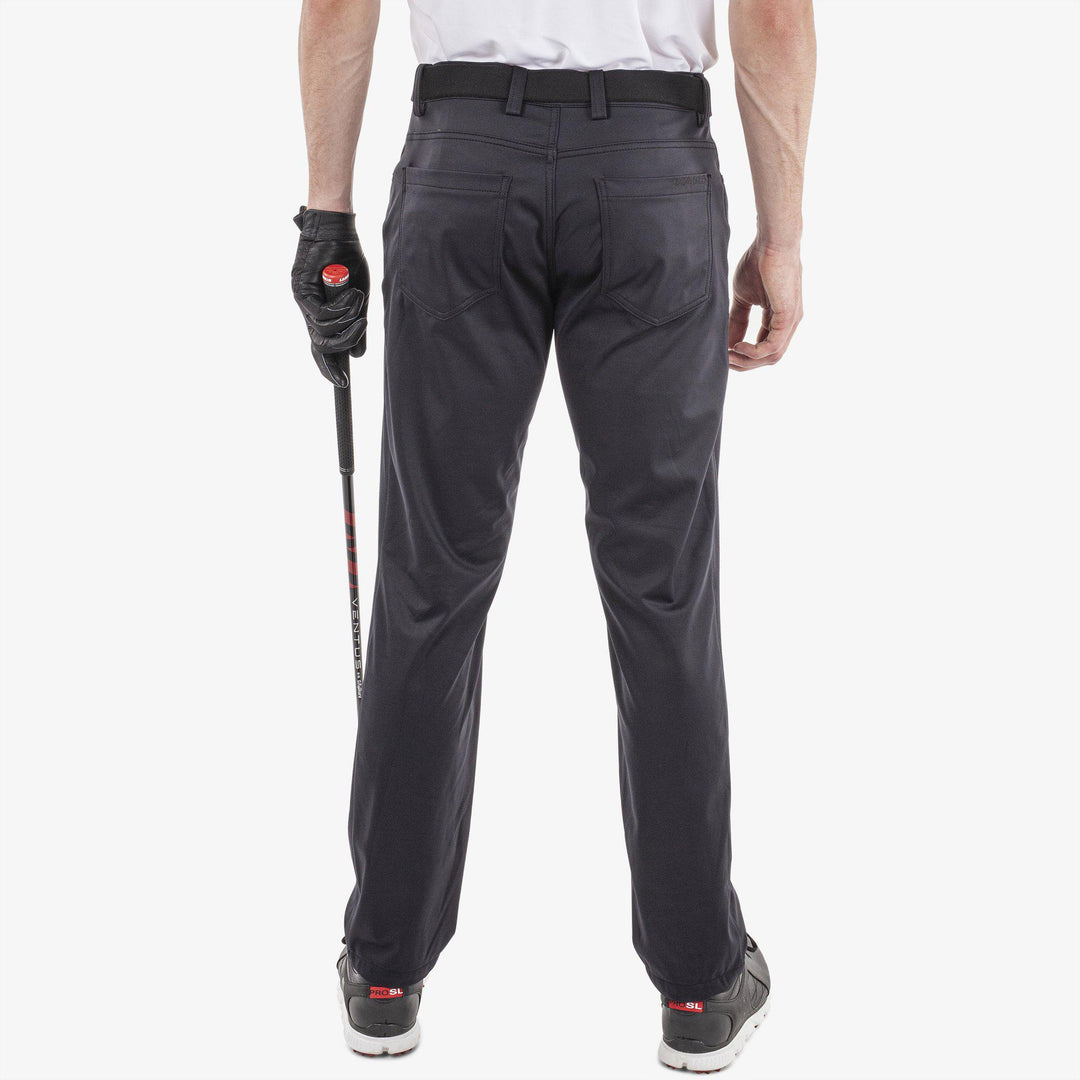 Lane is a Windproof and water repellent golf pants for Men in the color Black(4)