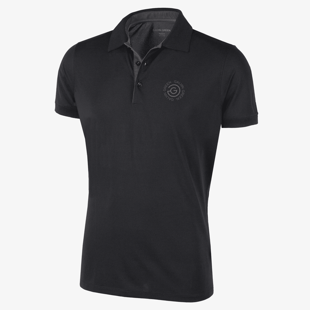 Max Tour is a Breathable short sleeve golf shirt for Men in the color Black(0)