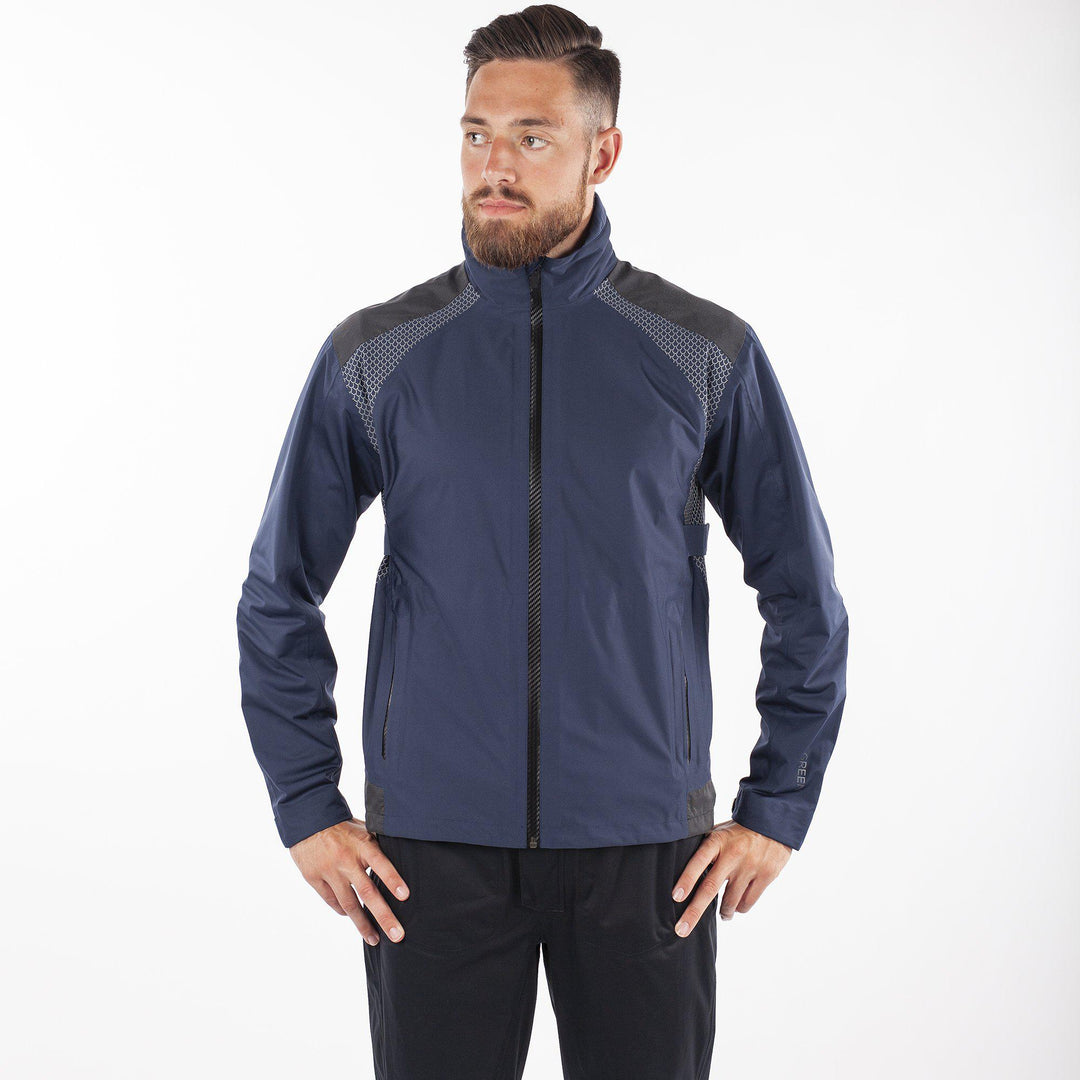 Action is a Waterproof jacket for Men in the color Navy(1)