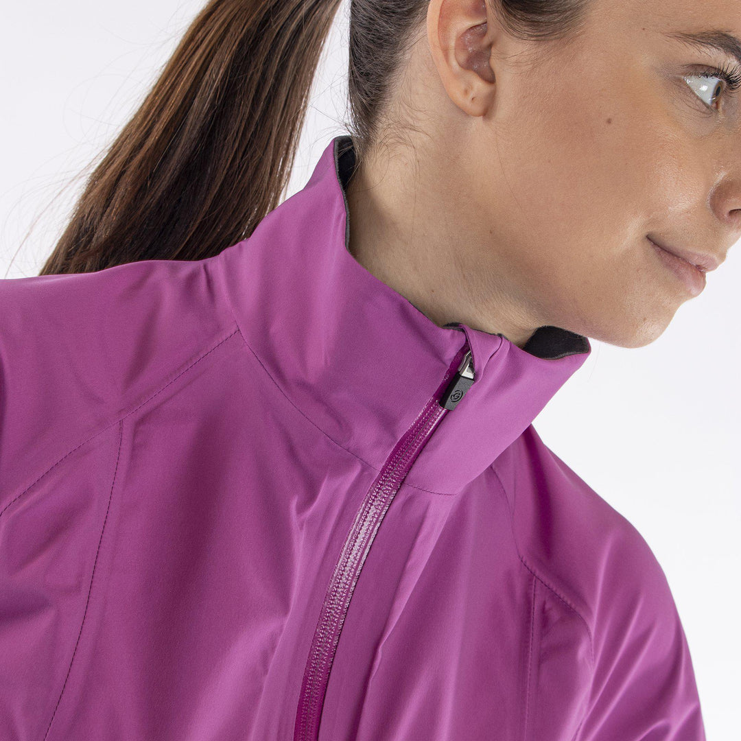 Adele is a Waterproof jacket for Women in the color Amazing Pink(3)