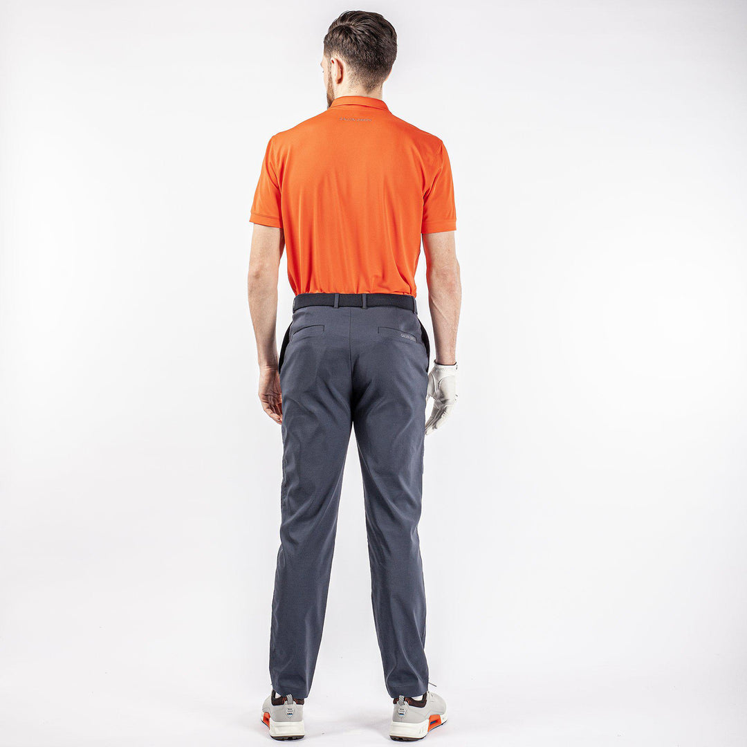 Max Tour is a Breathable short sleeve golf shirt for Men in the color Orange(7)