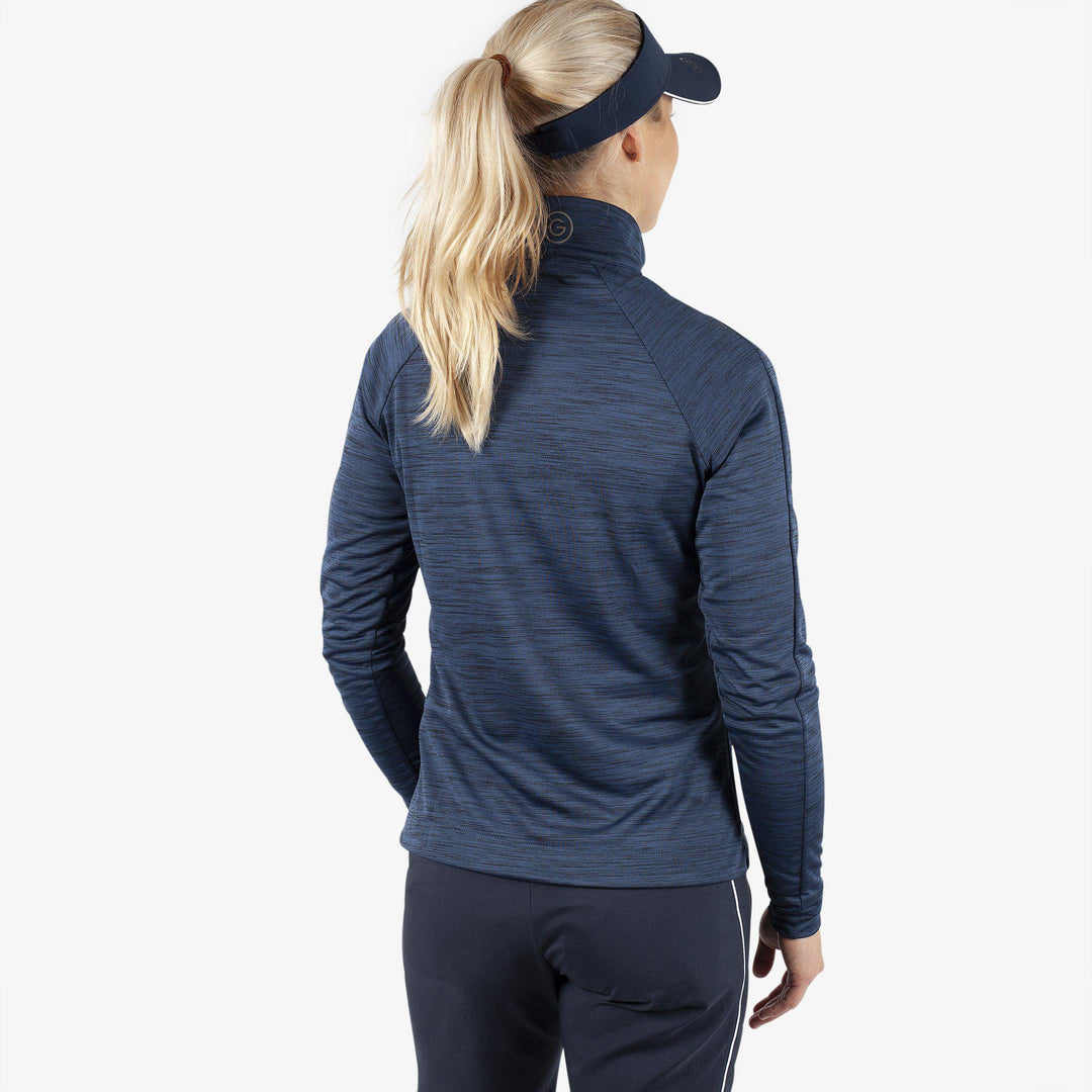 Dina is a Insulating golf mid layer for Women in the color Navy(3)