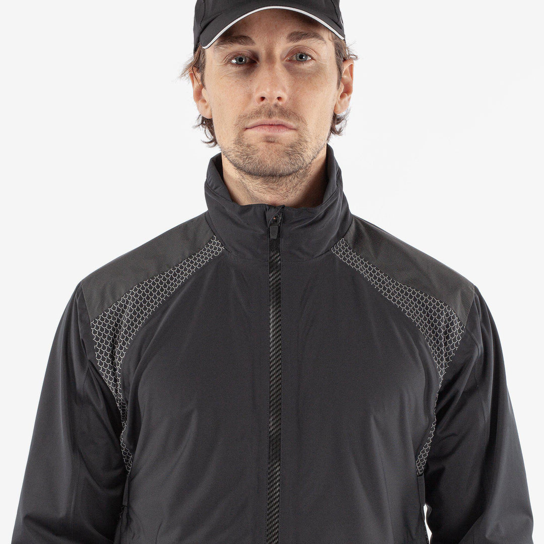 Action is a Waterproof jacket for Men in the color Black(3)