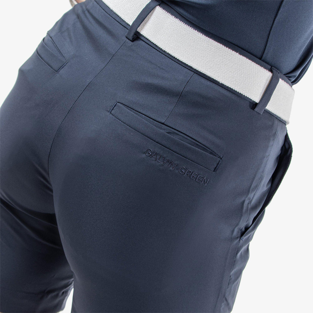 Petra is a Breathable golf shorts for Women in the color Navy(5)