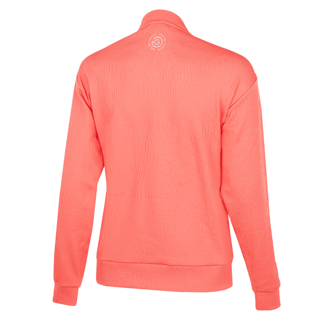Dalia is a Insulating mid layer for Women in the color Sugar Coral(9)