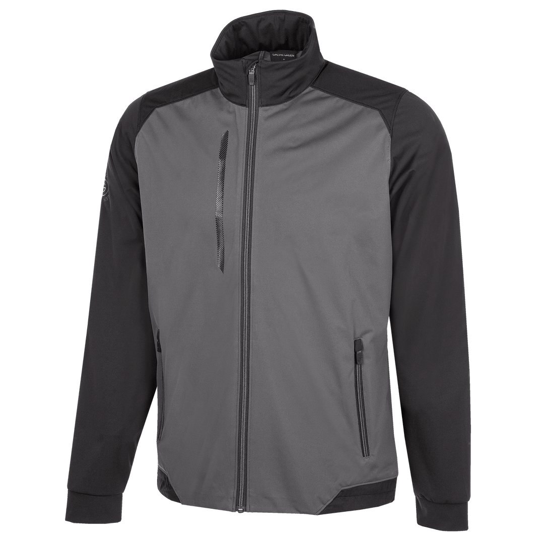 Lyle is a Windproof and water repellent jacket for Men in the color Forged Iron(0)