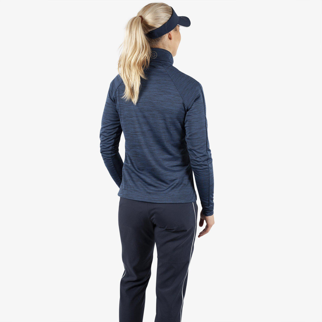 Dina is a Insulating golf mid layer for Women in the color Navy(5)