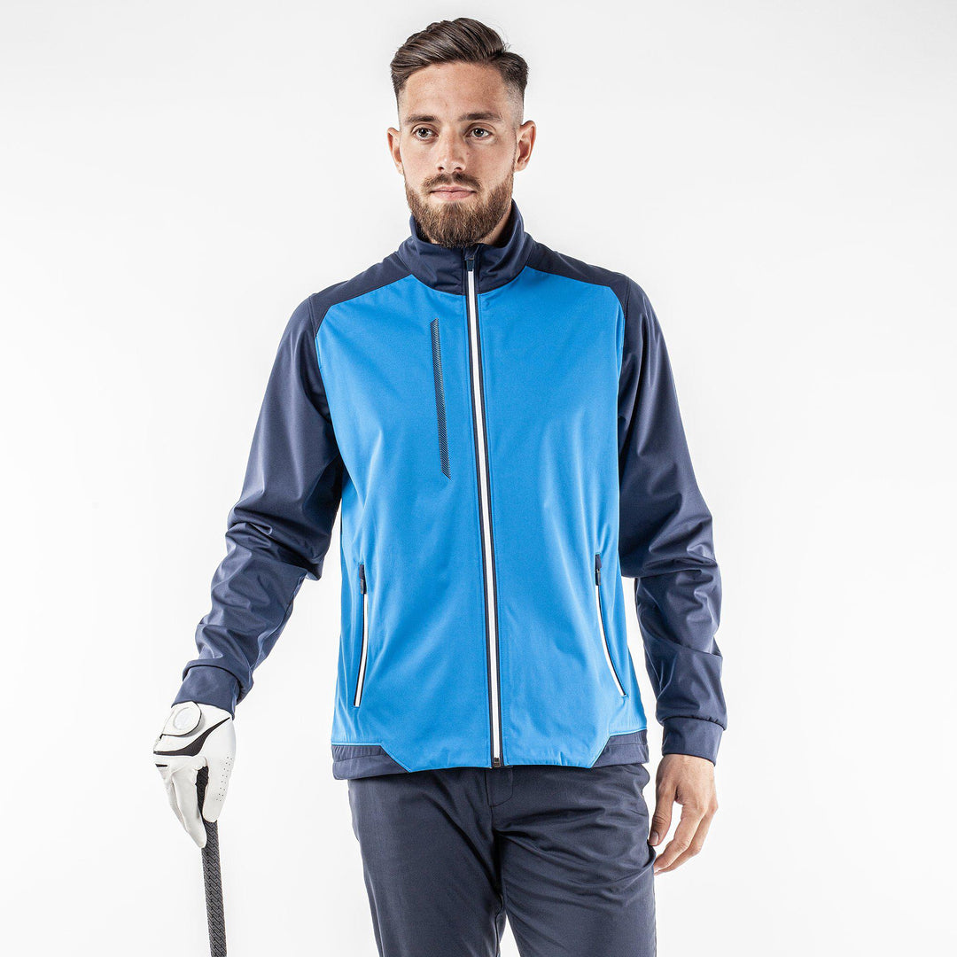 Lyle is a Windproof and water repellent jacket for Men in the color Blue(1)