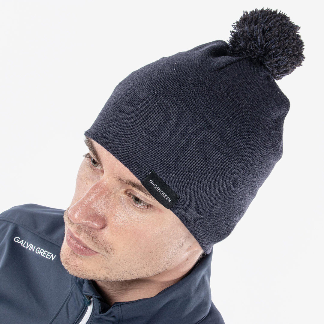 Lemmy is a Windproof golf hat in the color Navy(2)