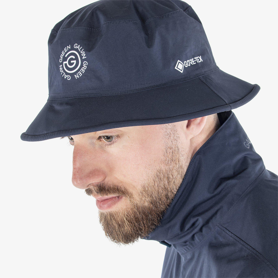 Astro is a Waterproof hat in the color Navy(3)