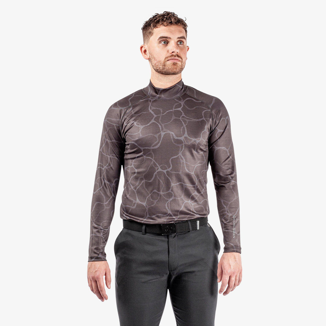 Ethan is a UV protection top for Men in the color Black/Sharkskin(1)