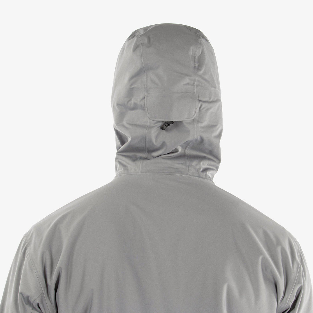 Amos is a Waterproof jacket for  in the color Sharkskin(9)