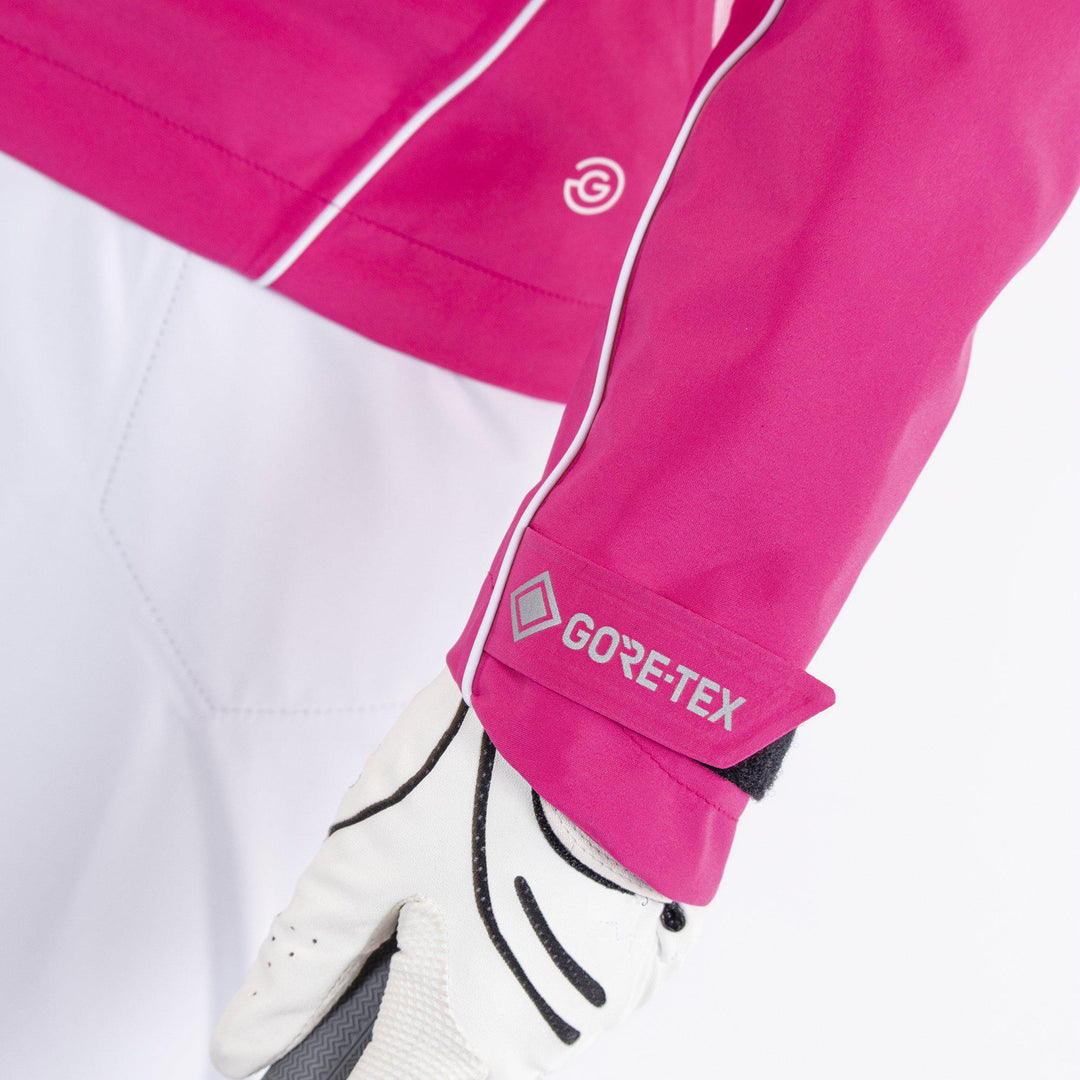 Arissa is a Waterproof jacket for Women in the color Amazing Pink(6)