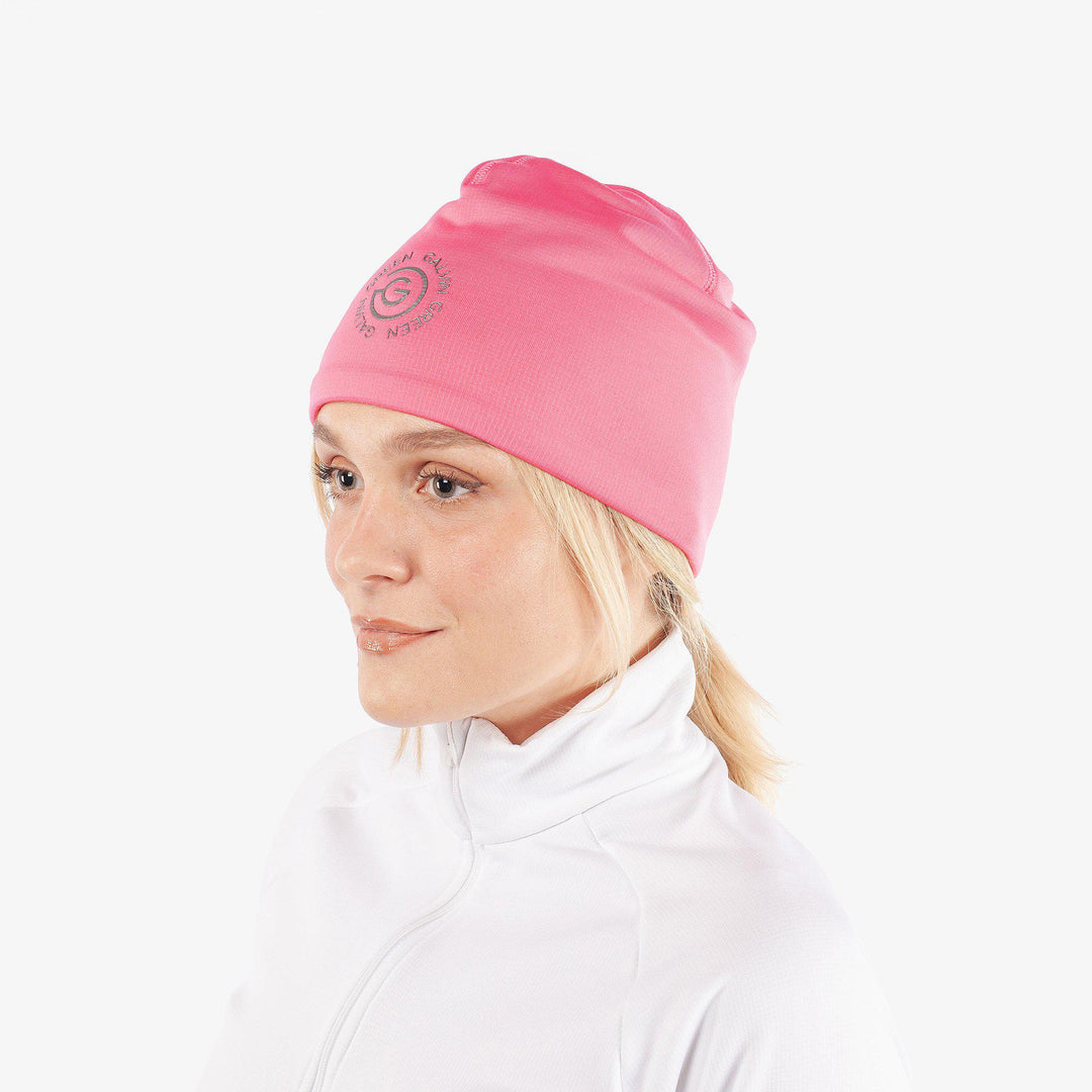 Denver is a Insulating golf hat in the color Camelia Rose(2)